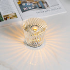 Modern Crystal Table Lamp With Warm Glow For Living Room and Bedroom — Greenwich Home & Living