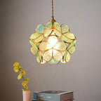 Retro Glass Pendant Light With Warm White Glow — Greenwich Home & Living