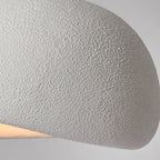 Minimalist Resin Pendant Light With Selectable Light Colors for Living Room — Greenwich Home & Living