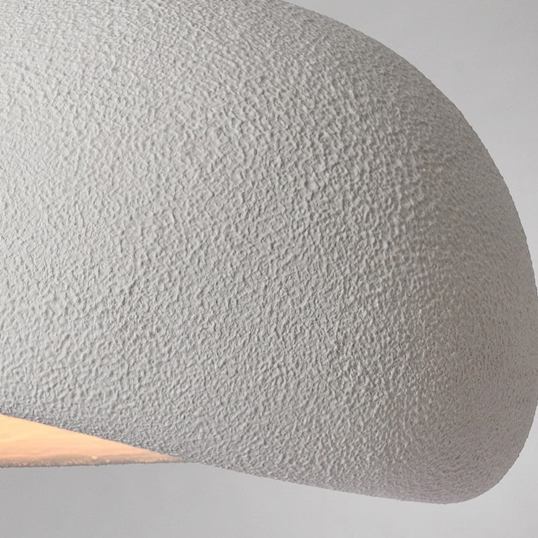 Minimalist Resin Pendant Light With Selectable Light Colors for Living Room — Greenwich Home & Living