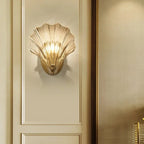 Contemporary Glass Wall Light With Warm Glow for Living Room — Greenwich Home & Living