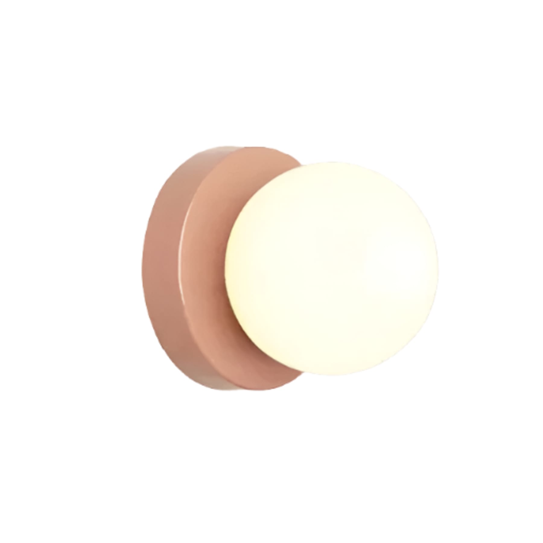 Minimalist Metal Glass Wall Light With Warm White Glow — Greenwich Home & Living