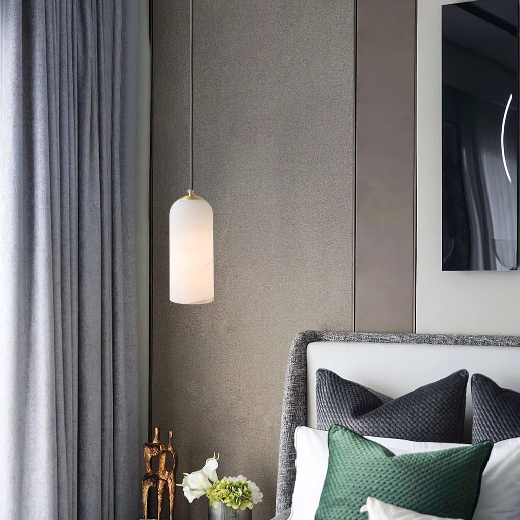 Contemporary Marble Pendant Light for Living Room and Dining Room — Greenwich Home & Living