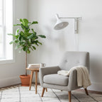 Retro Metal Wall Light With Tri-Color Lighting for Bedroom — Greenwich Home & Living