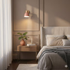 Scandinavian Wood Wall Light for Living Room and Bedroom — Greenwich Home & Living