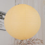 Minimalist Round Lantern Pendant Light With Warm Bulb Included for Living Room — Greenwich Home & Living