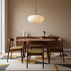 Modern Silk Fabric Pendant Light With Adjustable Color Temperature — Greenwich Home & Living