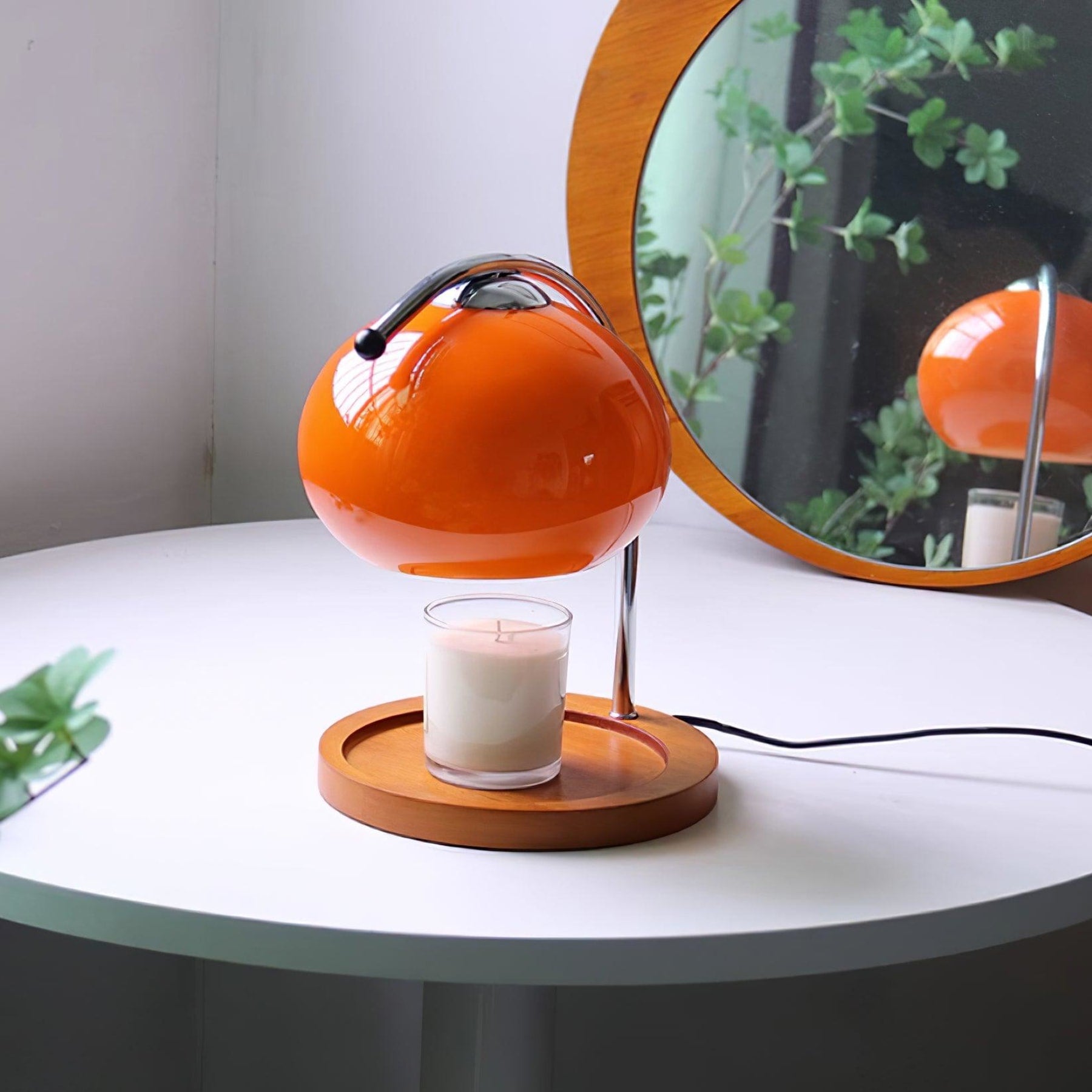 Retro Iron and Solid Wood Table Lamp for Living Room and Bedroom — Greenwich Home & Living