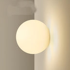 Minimalist Glass Wall Light With Warm White Glow — Greenwich Home & Living