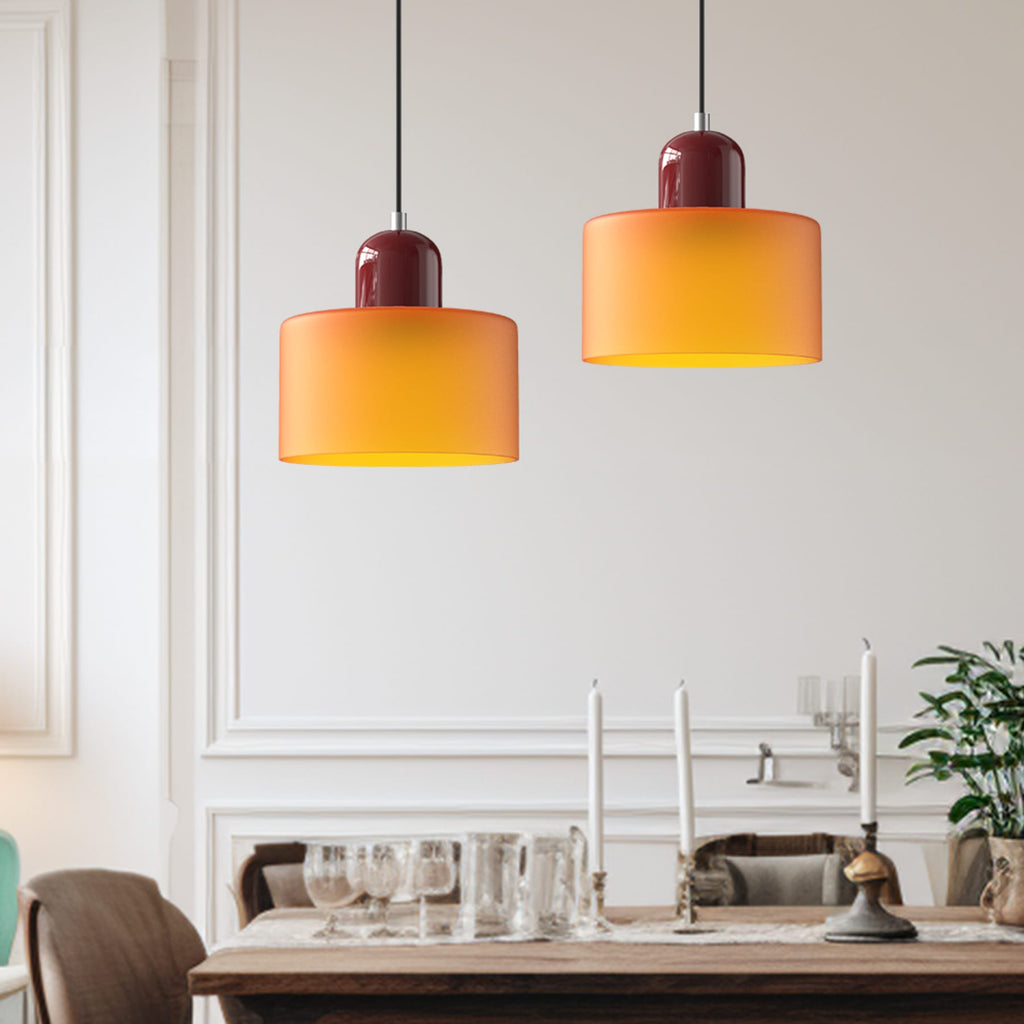 Modern Glass Pendant Light for Dining Room and Kitchen — Greenwich Home & Living