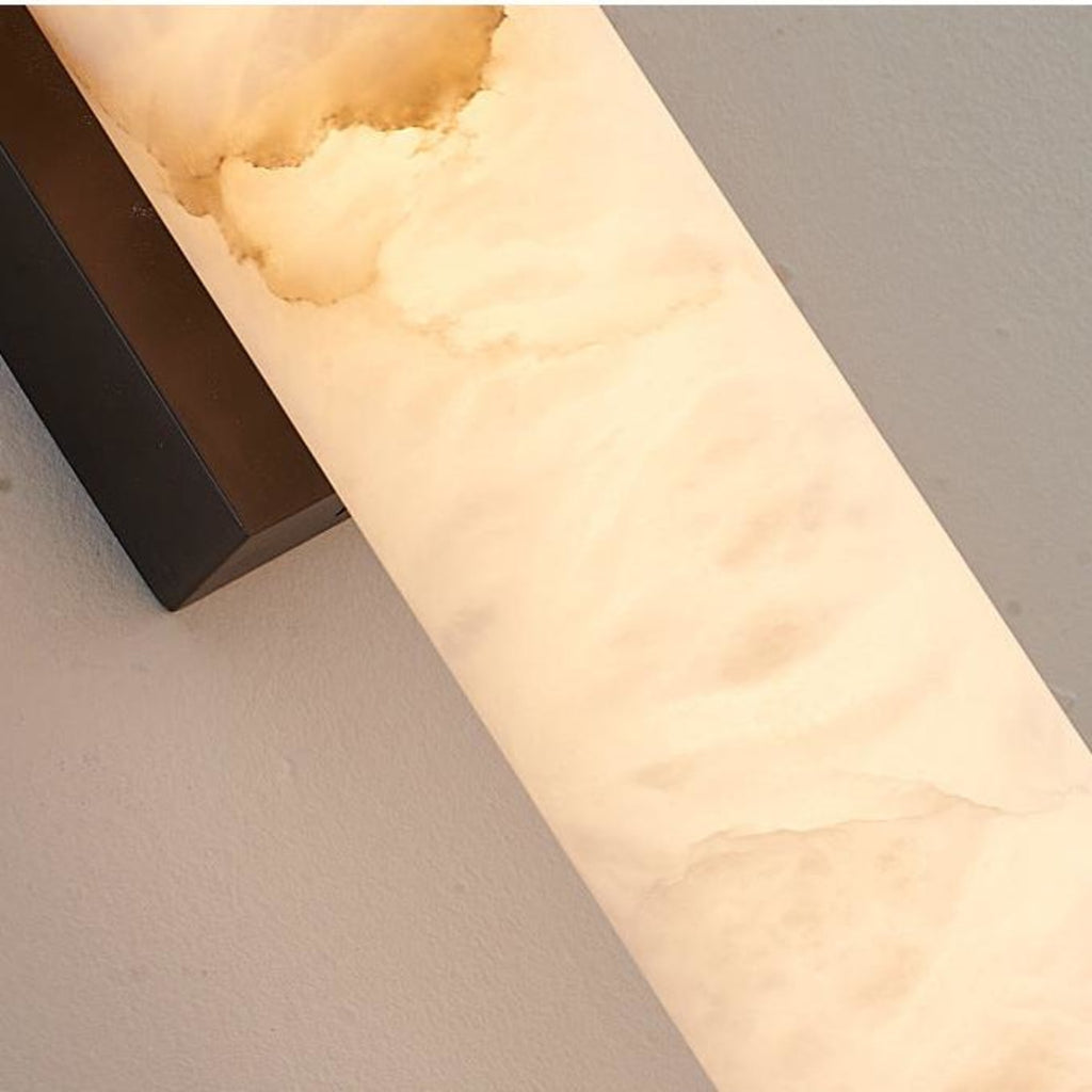 Contemporary Copper and Marble Wall Light for Living Room and Bedroom — Greenwich Home & Living
