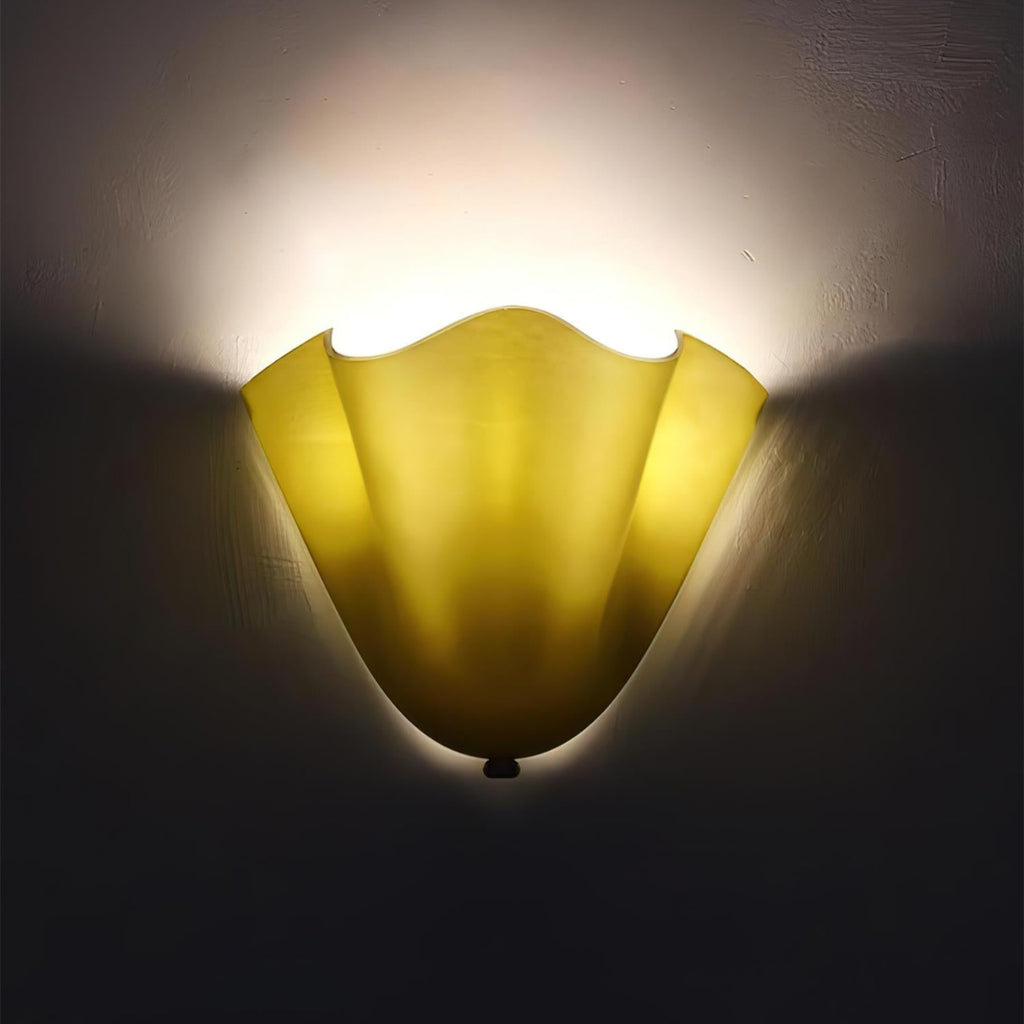 Retro Glass Wall Light With Warm Glow for Living Room and Hallway — Greenwich Home & Living