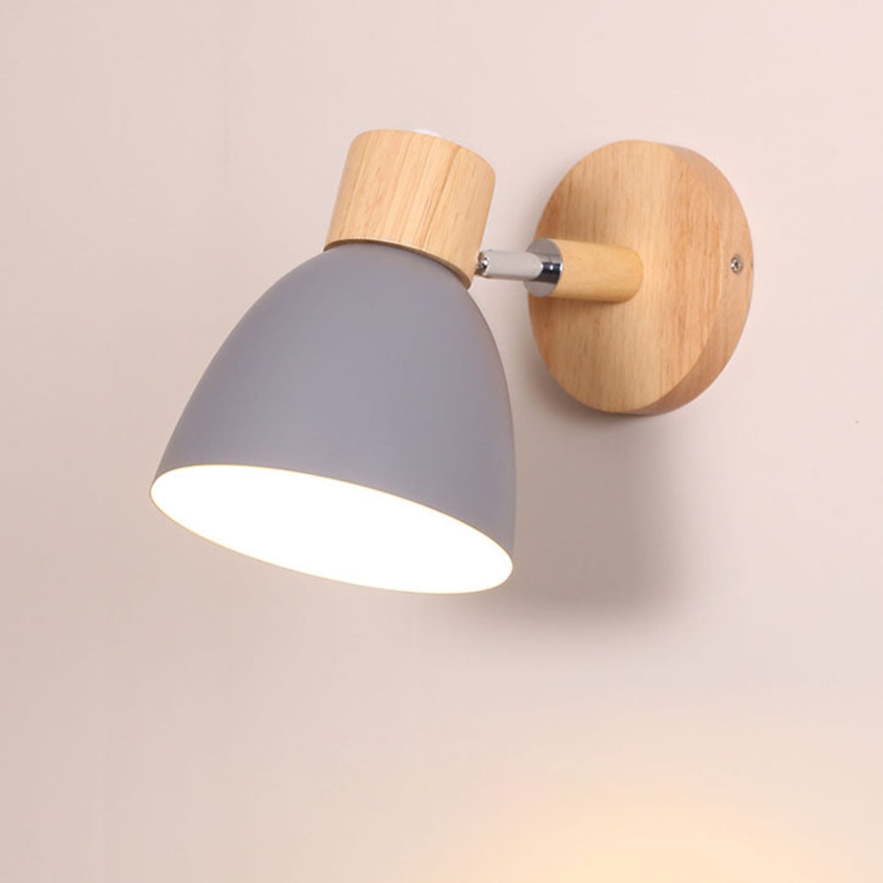 Scandinavian Wood Wall Light for Living Room and Bedroom — Greenwich Home & Living