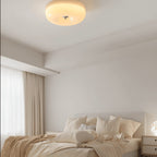 Retro Glass Flush Mount Ceiling Light With Adjustable Color Temperature — Greenwich Home & Living