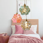 Retro Glass Pendant Light With Warm White Glow — Greenwich Home & Living