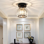 Classic Acrylic Semi-Flush Mount Ceiling Light for Hallway and Bedroom — Greenwich Home & Living