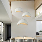 Minimalist Resin Pendant Light With Selectable Light Colors for Living Room — Greenwich Home & Living