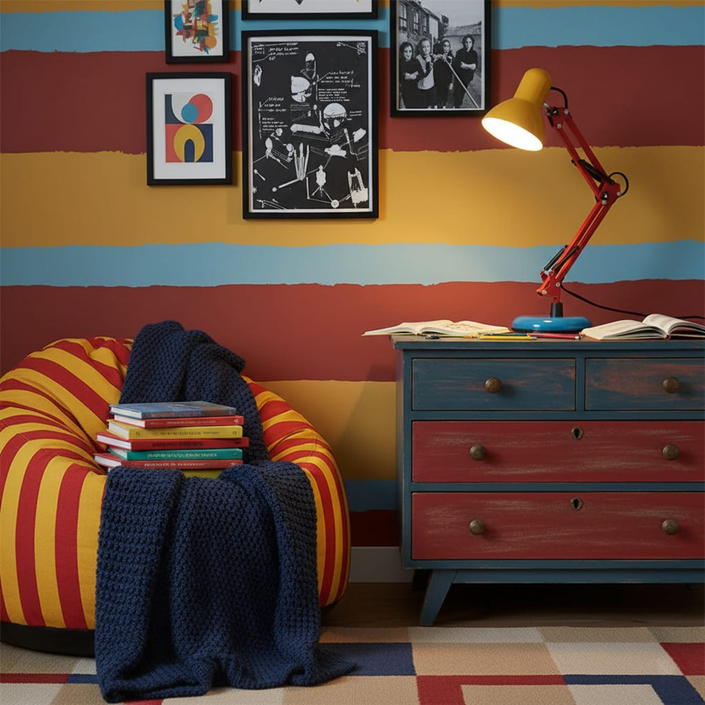 Retro Metal Table Lamp for Home Office and Bedroom — Greenwich Home & Living