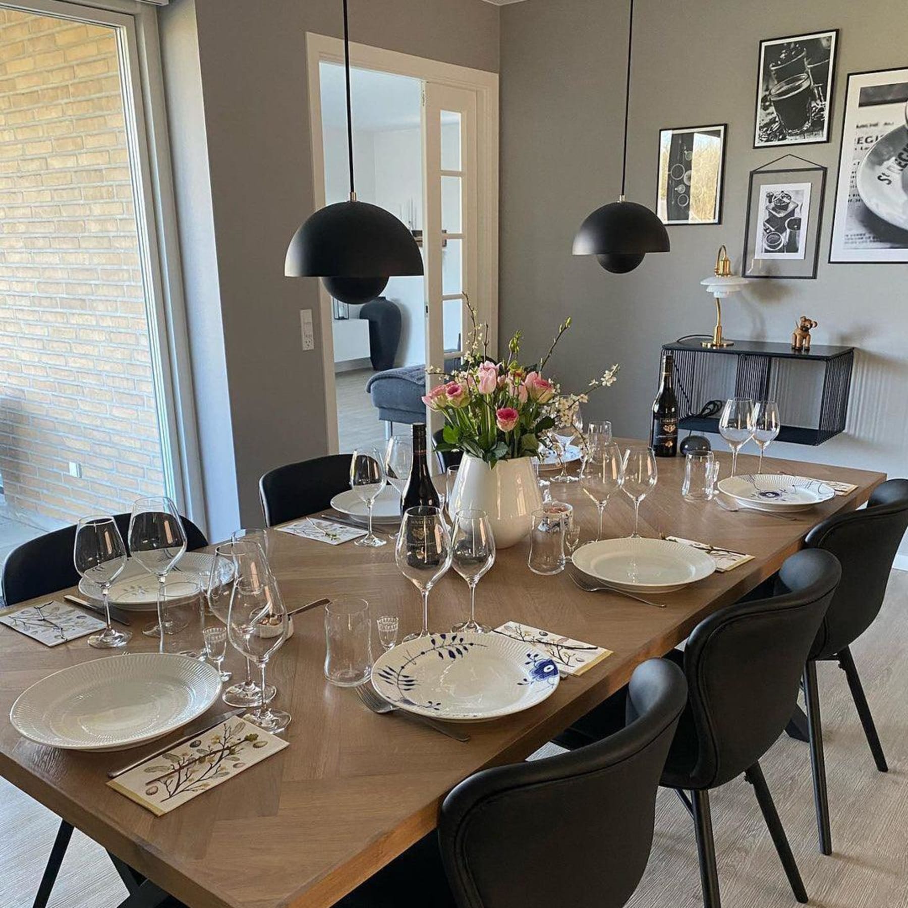 Modern Metal Pendant Light With Adjustable Color Temperature — Greenwich Home & Living
