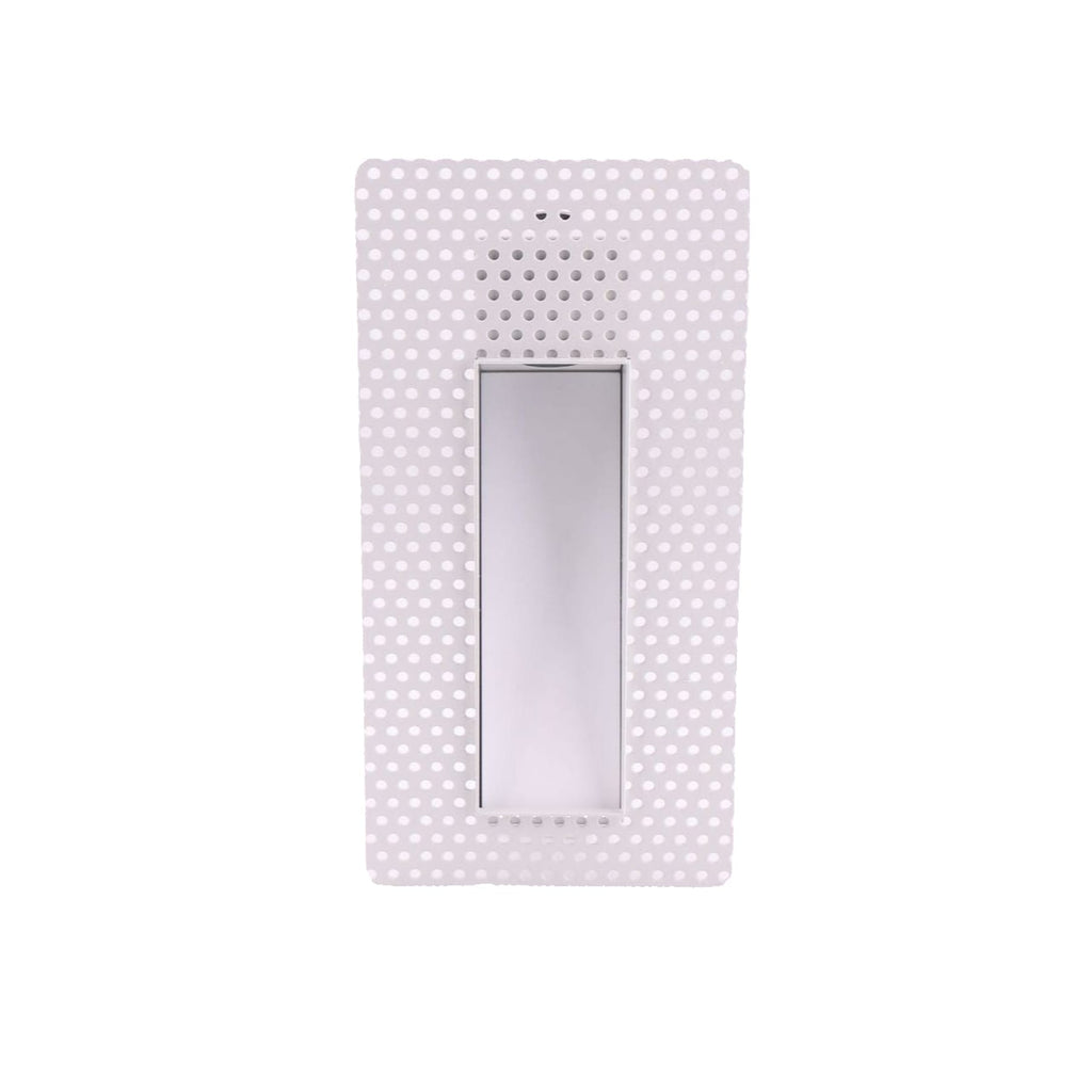 Minimalist Die-Cast Aluminum Wall Light With Selectable Color Temperature in Long Strip - 4" x 8" (10 x 20 cm) — Greenwich Home & Living