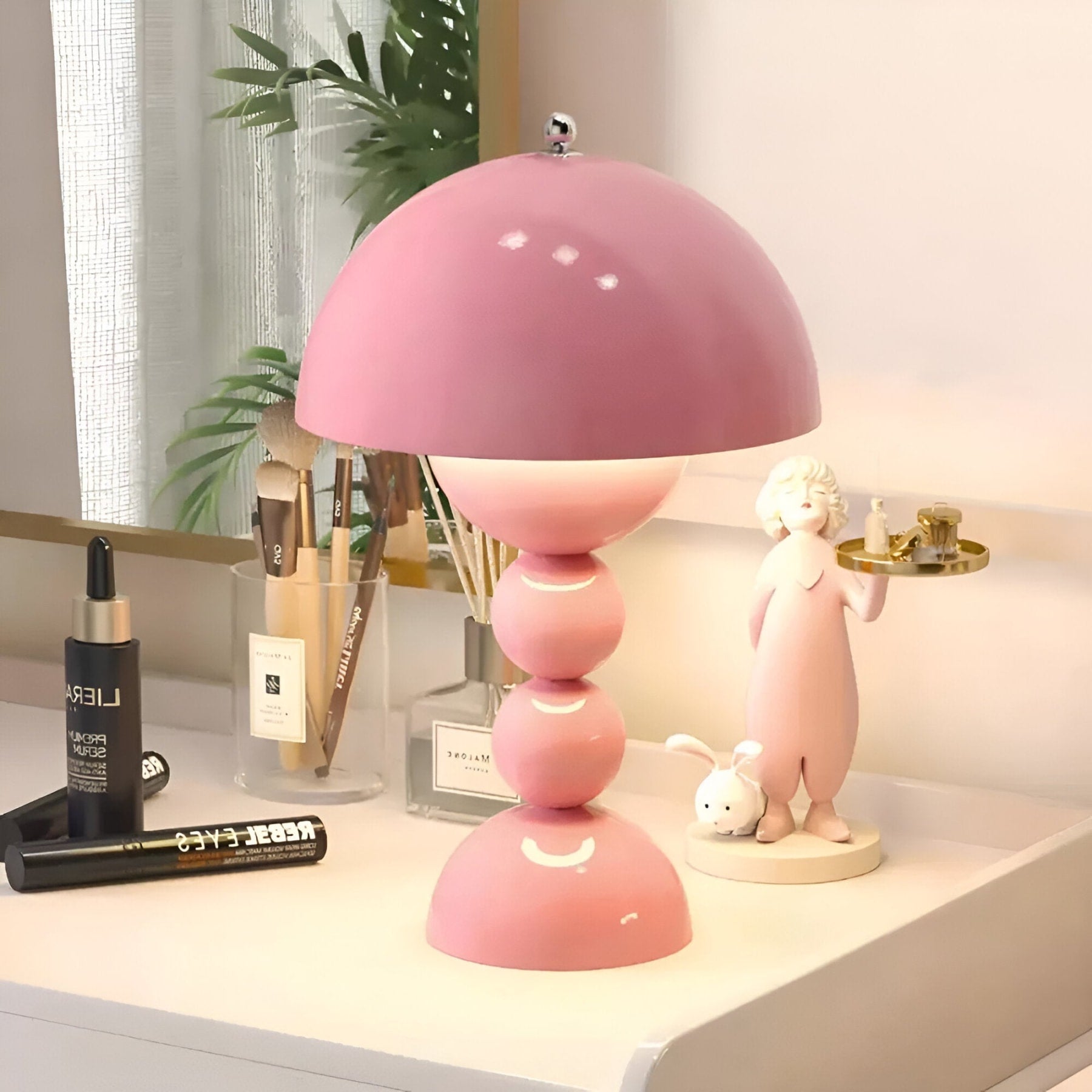 Modern Matte Metal Table Lamp for Living Room and Bedroom — Greenwich Home & Living