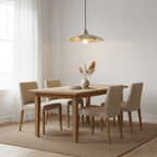 Minimalist Concrete Pendant Light With Warm White LED for Dining Room — Greenwich Home & Living