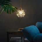 Retro Glass Pendant Light With Warm White Glow — Greenwich Home & Living