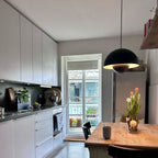 Modern Metal Pendant Light With Adjustable Color Temperature — Greenwich Home & Living