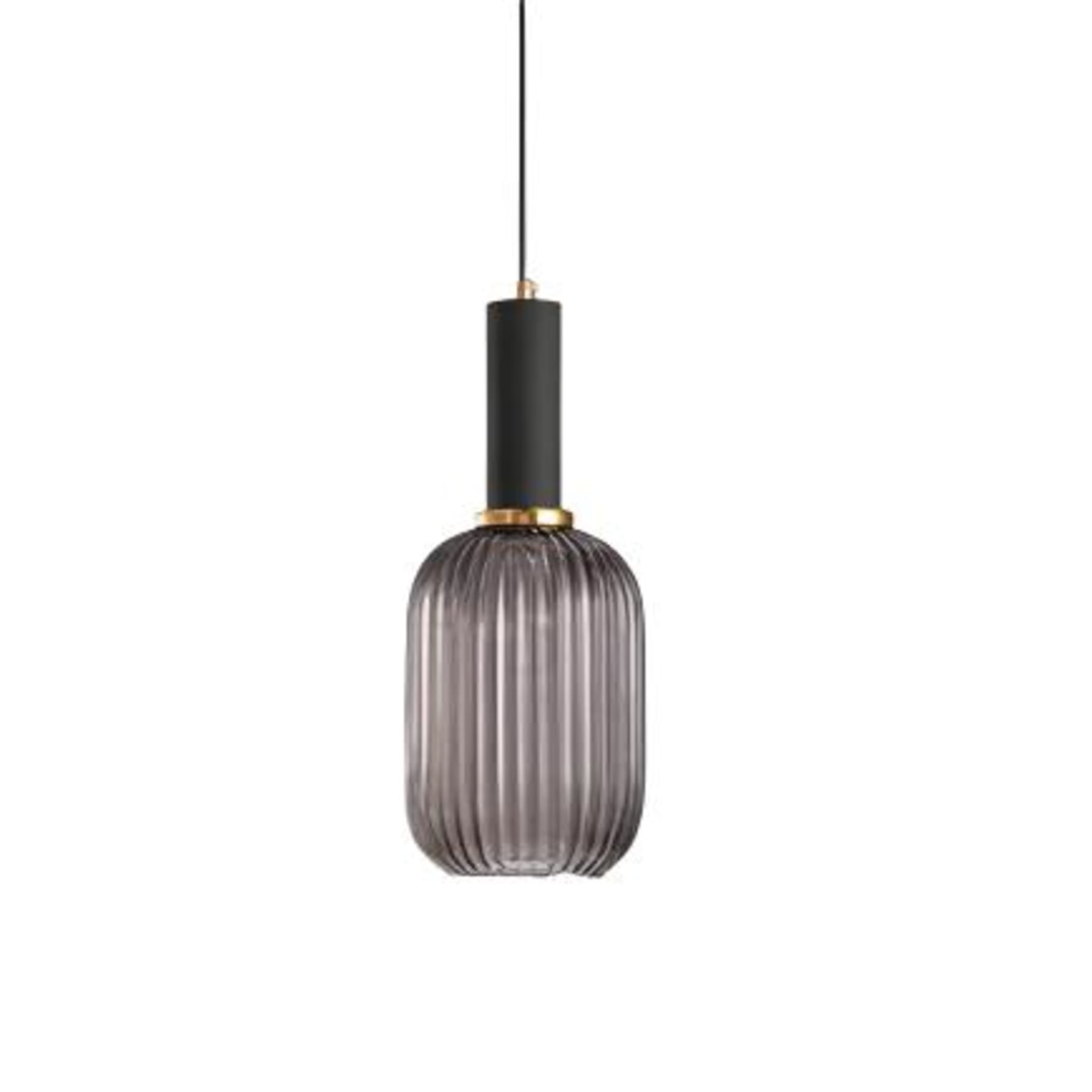 Contemporary Glass Pendant Light for Living and Dining Rooms in Gray — Greenwich Home & Living