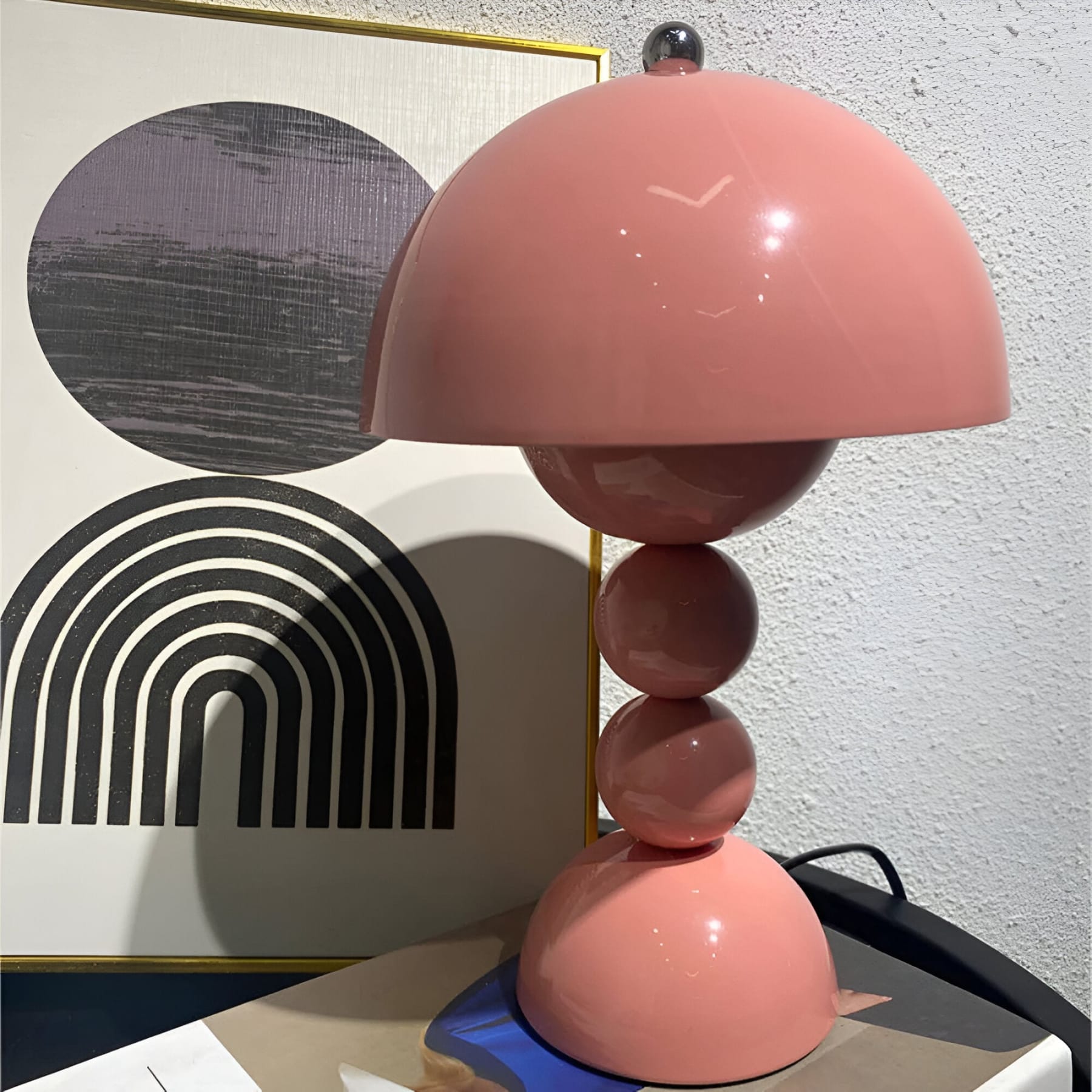 Modern Matte Metal Table Lamp for Living Room and Bedroom — Greenwich Home & Living