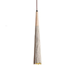 Rustic Wood and Concrete-Look Pendant Light With Warm White Glow for Dining Room in Warm White — Greenwich Home & Living