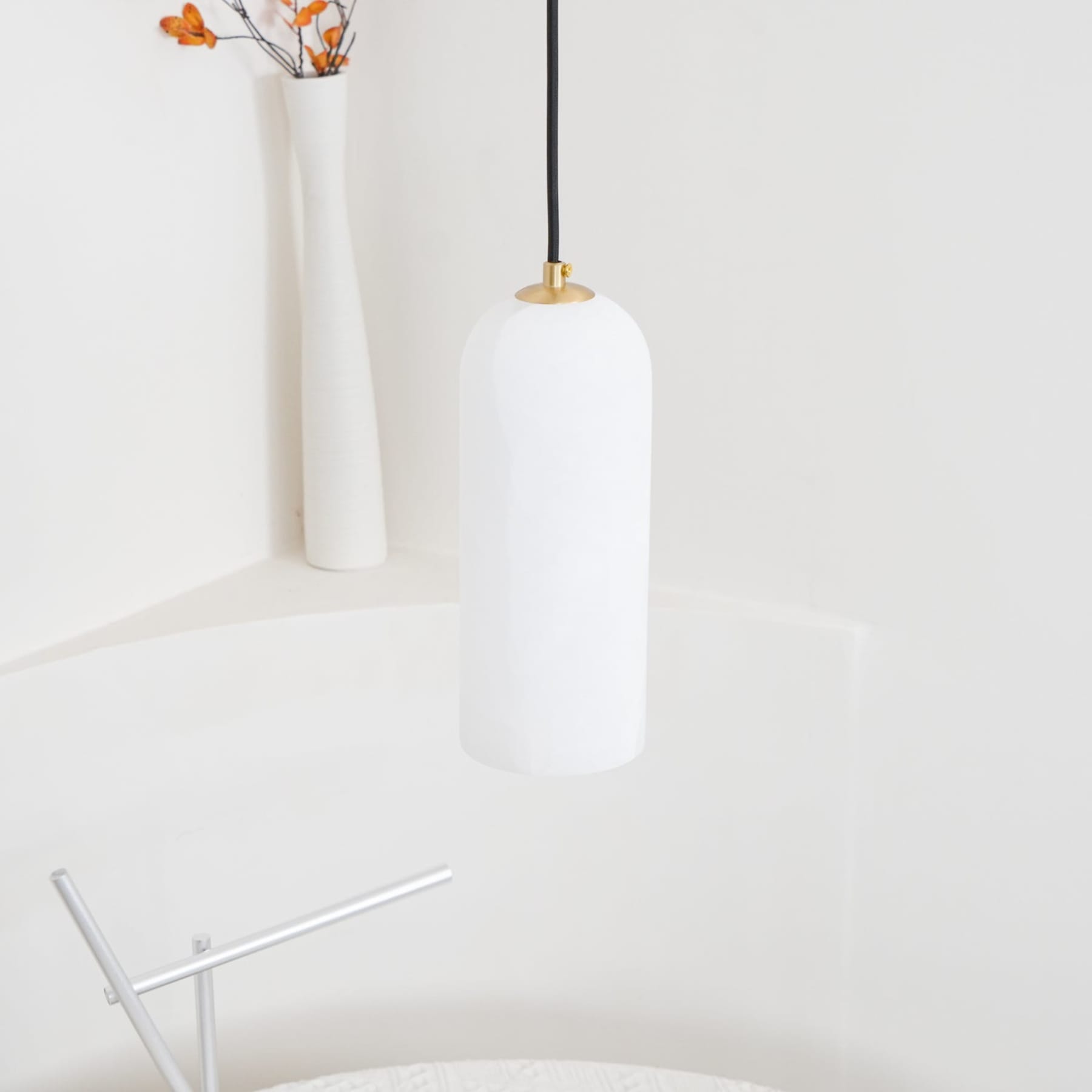 Contemporary Marble Pendant Light for Living Room and Dining Room — Greenwich Home & Living