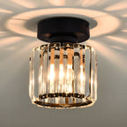 Classic Acrylic Semi-Flush Mount Ceiling Light for Hallway and Bedroom — Greenwich Home & Living