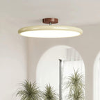 Retro Metal Semi-Flush Mount Ceiling Light With Three-Color Light — Greenwich Home & Living