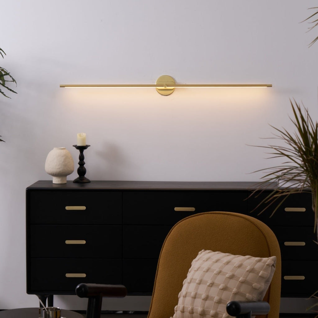 Minimalist Metal Wall Light With Adjustable Color Temperature — Greenwich Home & Living