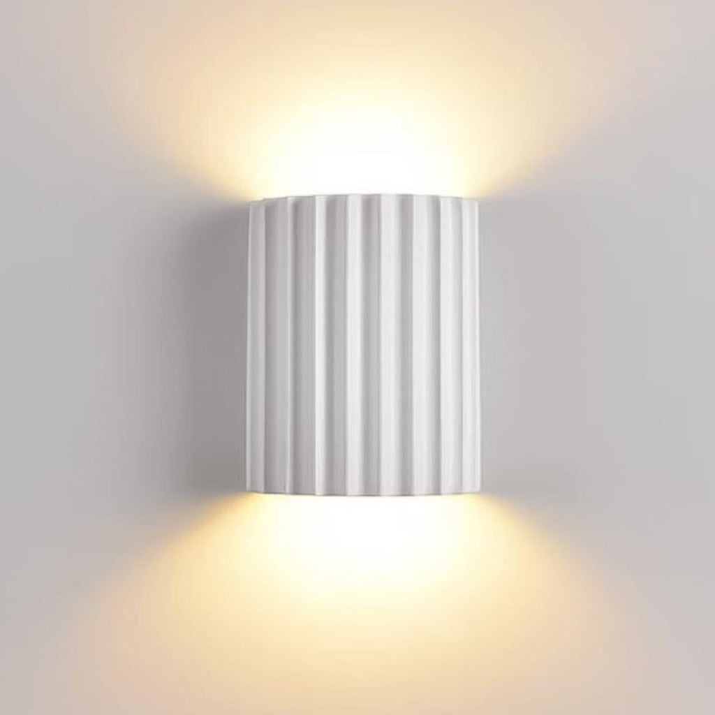 Minimalist Resin Wall Light With Tri-Color Lighting — Greenwich Home & Living