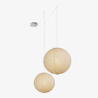 Minimalist Round Lantern Pendant Light With Warm Bulb Included for Living Room — Greenwich Home & Living
