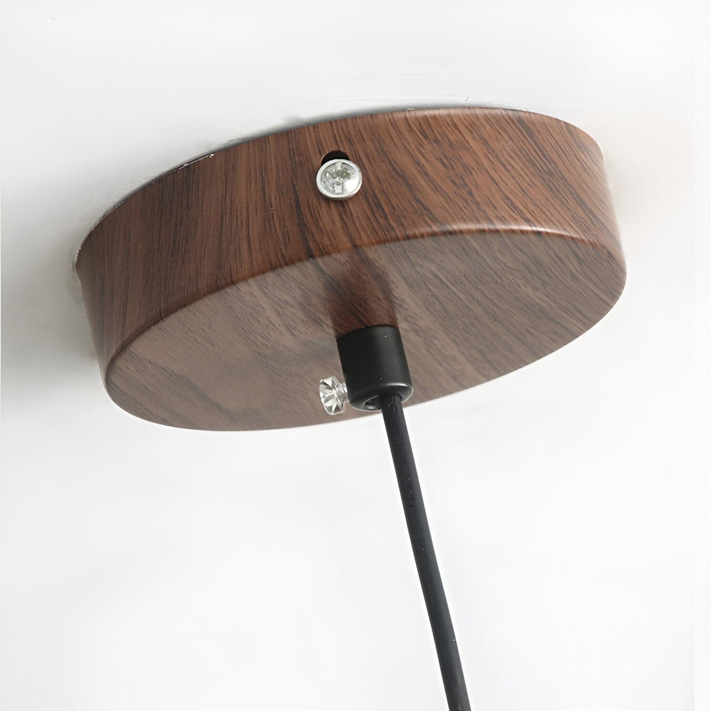 Scandinavian Wrought Iron Pendant Light With Tri-Color Lighting for Dining Room — Greenwich Home & Living