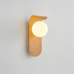 Minimalist Wood Wall Light With Tri-Color Changing Glow — Greenwich Home & Living