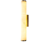 Contemporary Copper and Marble Wall Light for Living Room and Bedroom in Gold — Greenwich Home & Living
