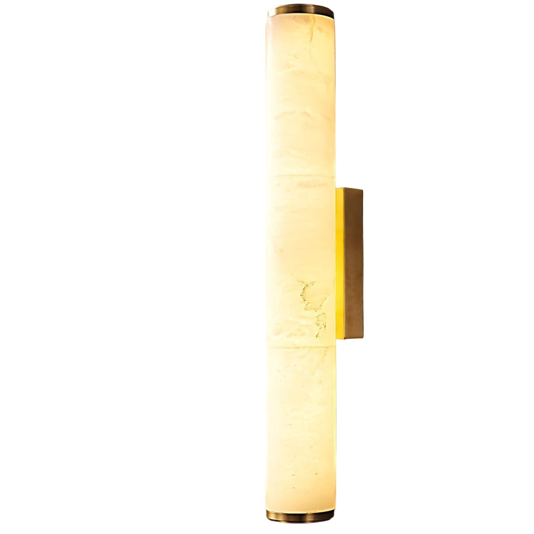 Contemporary Copper and Marble Wall Light for Living Room and Bedroom in Gold — Greenwich Home & Living
