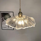 Retro Copper and Glass Pendant Light for Living Room — Greenwich Home & Living