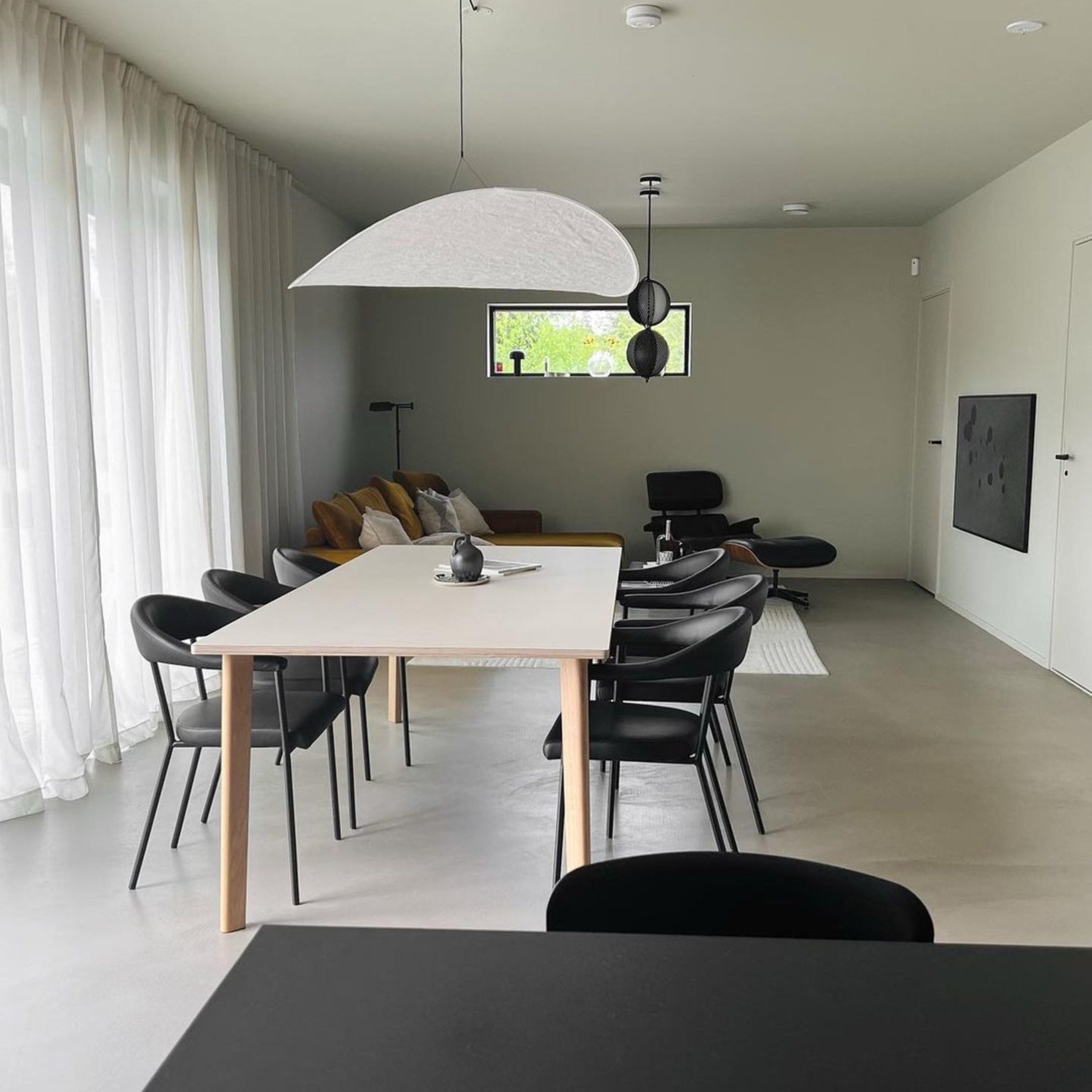Minimalist Pendant Light With Stepless Dimming for Living and Dining Rooms — Greenwich Home & Living