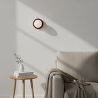 Minimalist Metal Glass Wall Light With Warm White Glow — Greenwich Home & Living