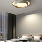 Minimalist Metal Flush Mount Ceiling Light With Bright Daylight LED — Greenwich Home & Living
