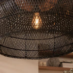 Woven Rattan Bohemian Pendant Light for Living and Dining Rooms — Greenwich Home & Living