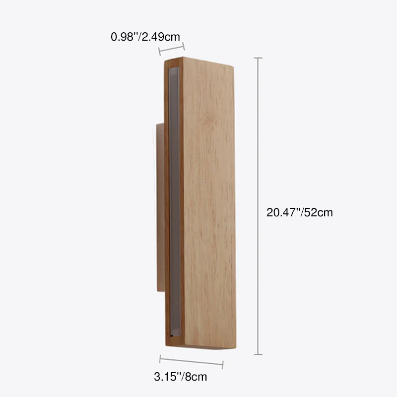 Scandinavian Wood Wall Sconce for Living Room and Bedroom — Greenwich Home & Living
