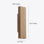 Scandinavian Wood Wall Sconce for Living Room and Bedroom — Greenwich Home & Living