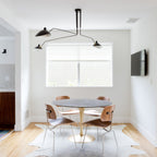 Modern Linear Metal Ceiling Light With Adjustable Color Temperature — Greenwich Home & Living