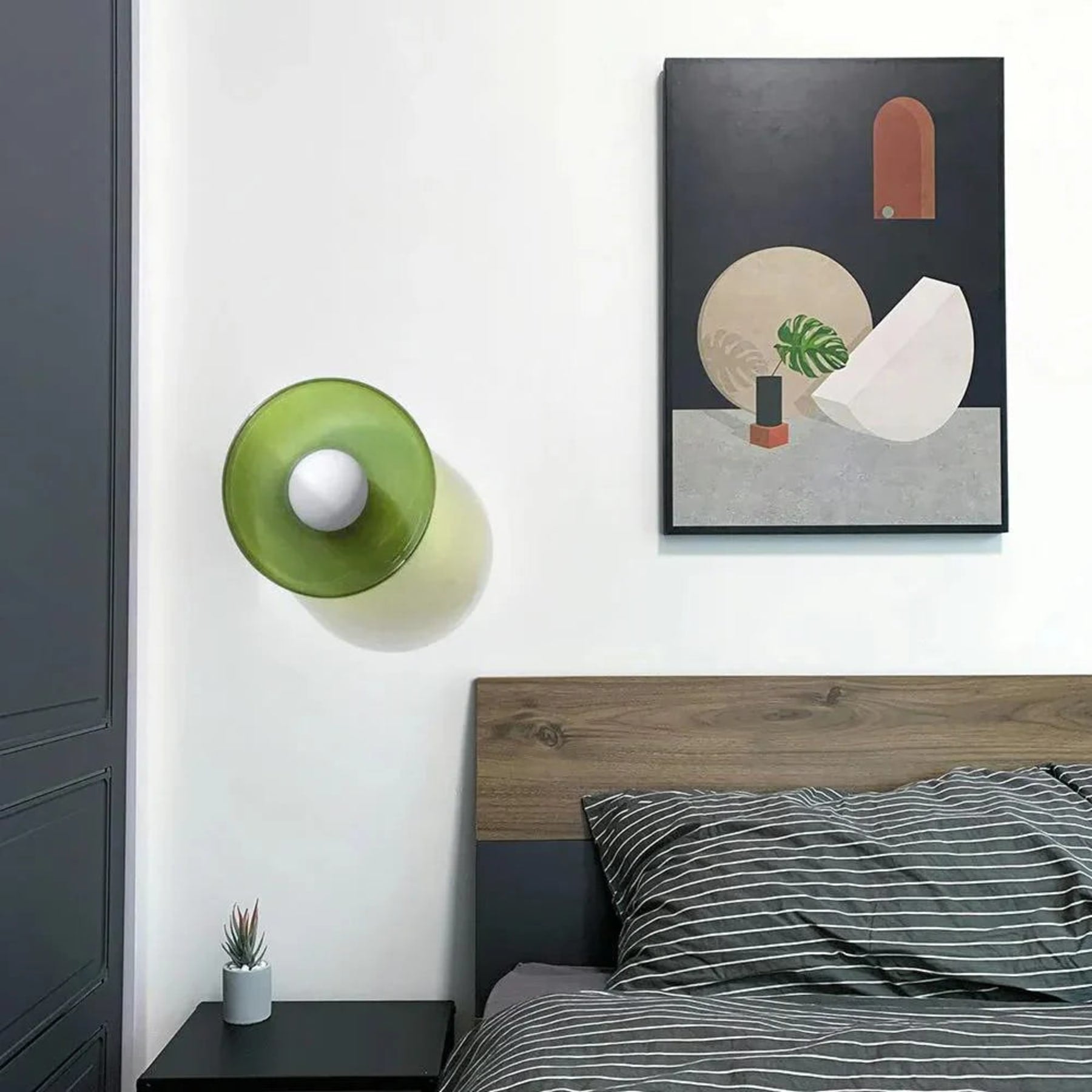 Contemporary Glass Bowl Ceiling Light for Living Room — Greenwich Home & Living